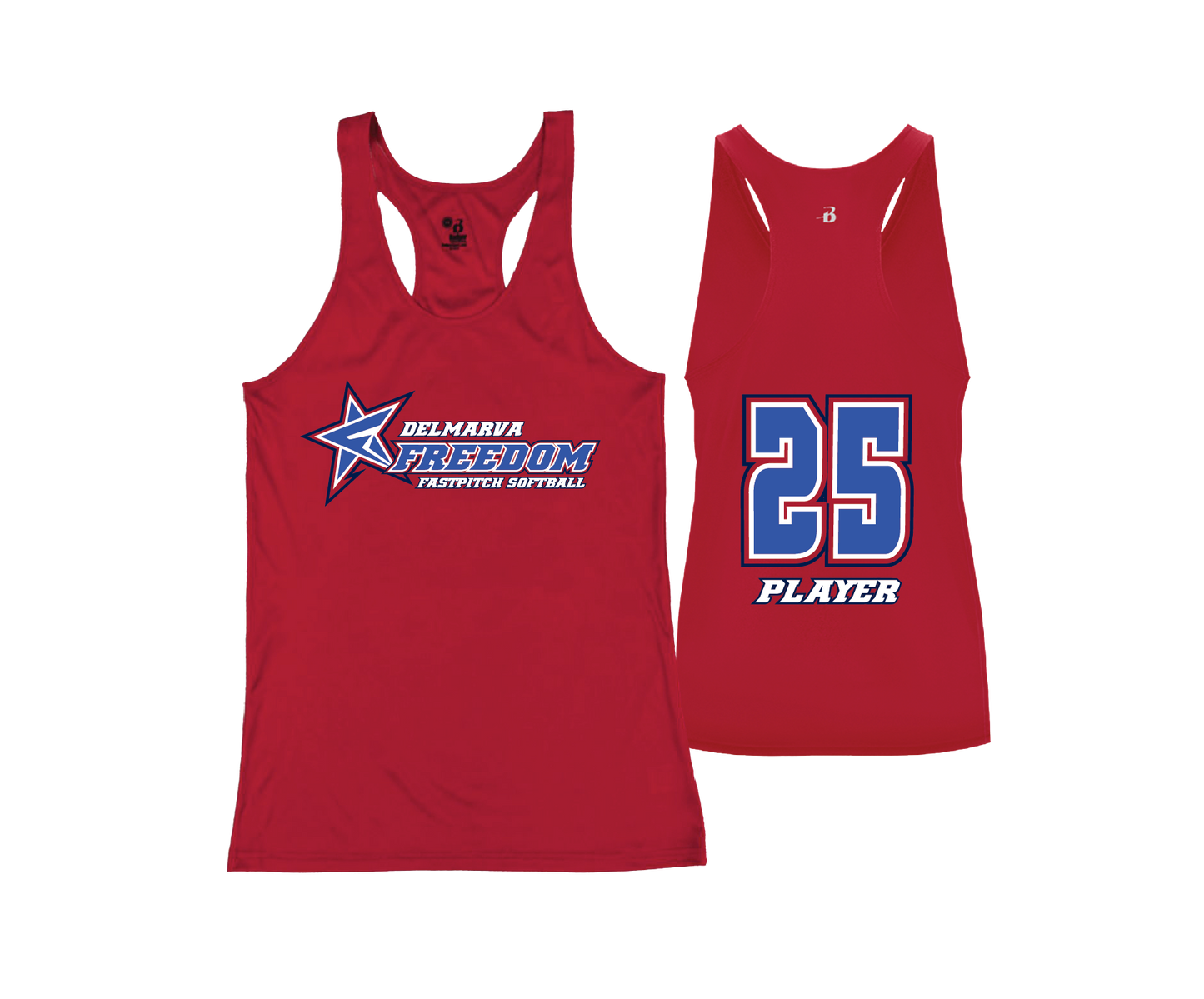 Delmarva Freedom - DTF | Women's Performance Racerback