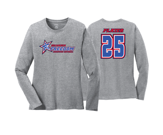 Delmarva Freedom - DTF | Women's Long Sleeve Cotton Tee