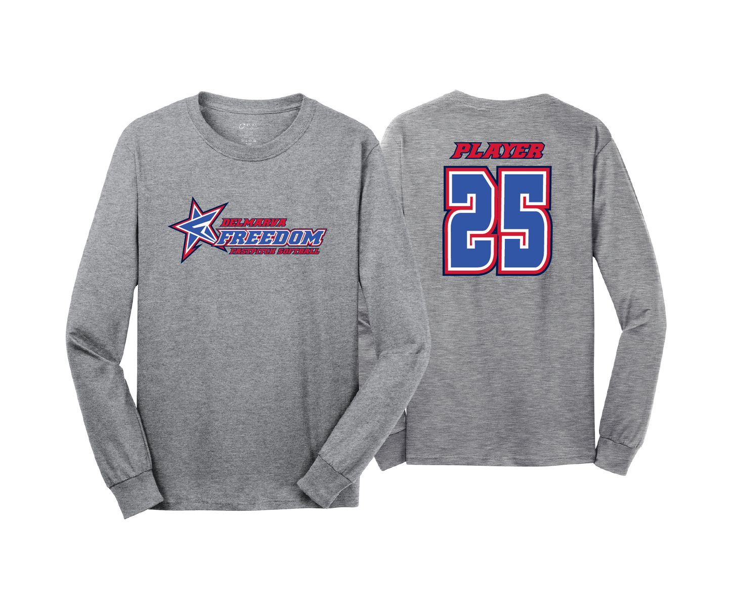 Delmarva Freedom - DTF | Unisex Long Sleeve Cotton Tee