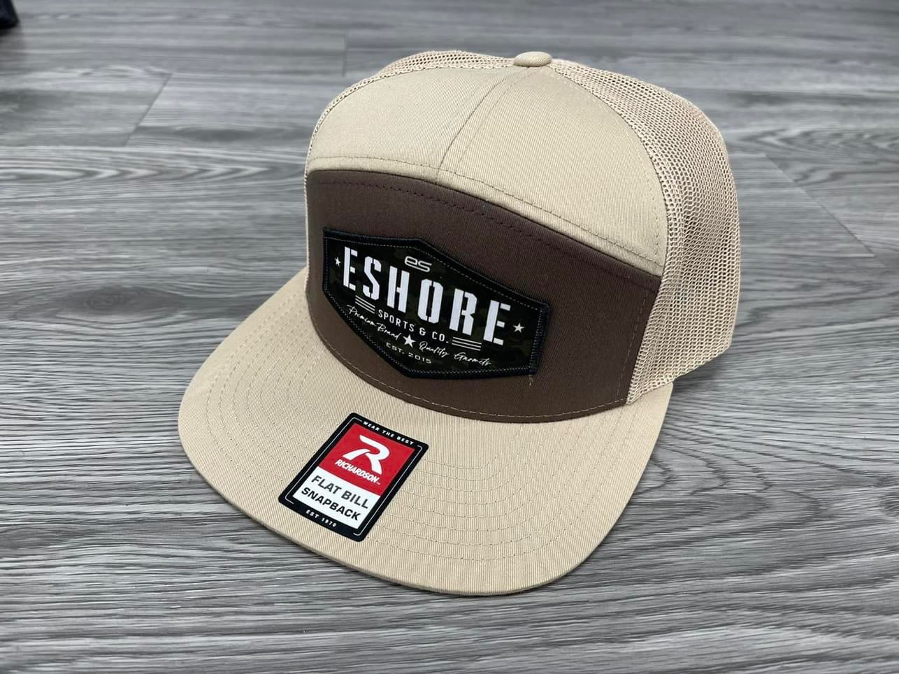 eShore 7 Panel Patch Hat