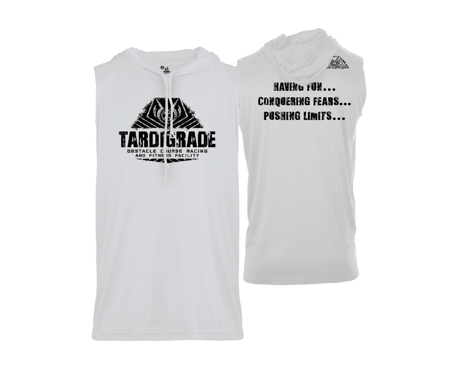 Tardigrade - DTF | Men's Sleeveless Hooded Performance Tee