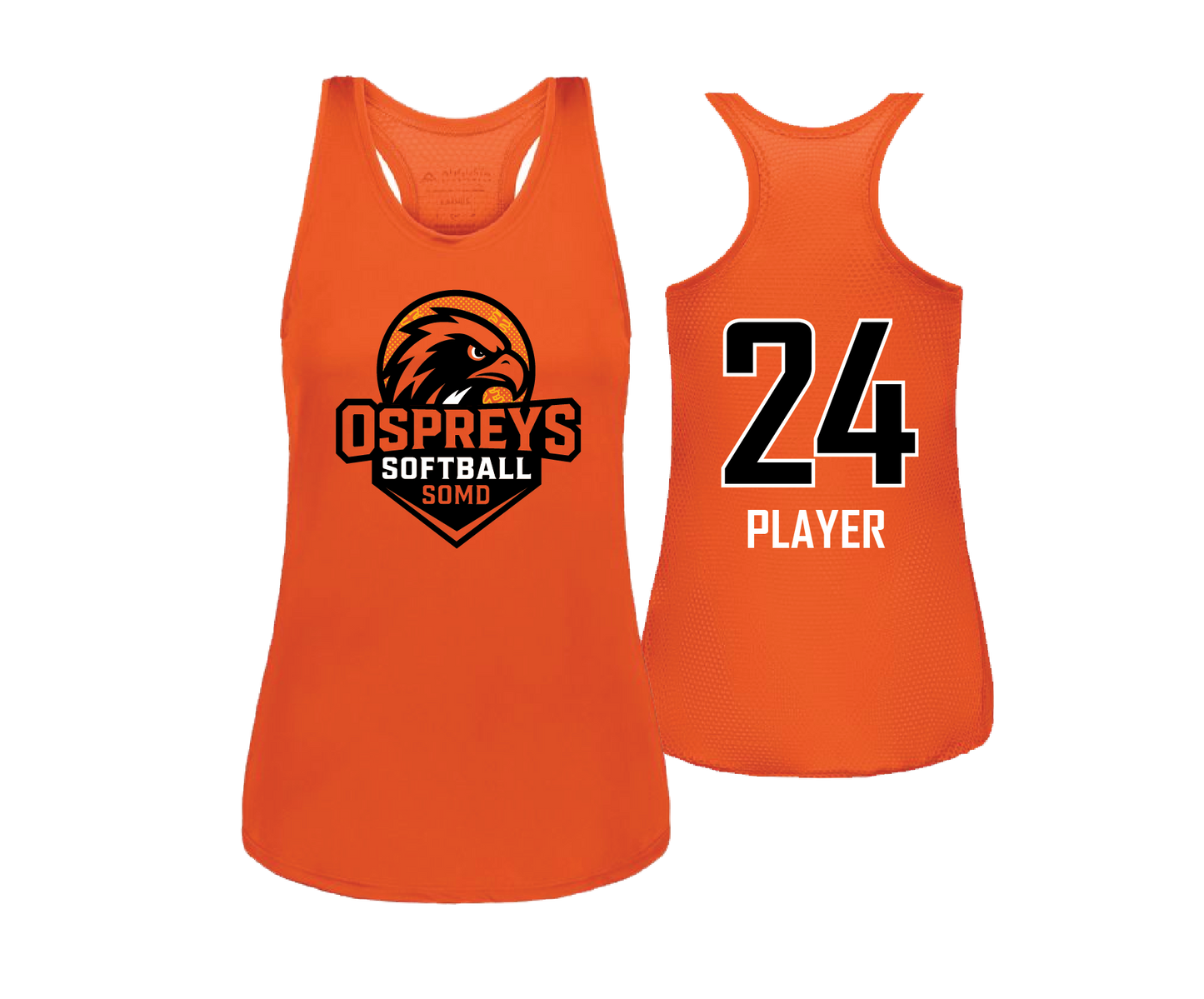 SOMD Ospreys - 2025 - DTF | Women's Performance Racerback
