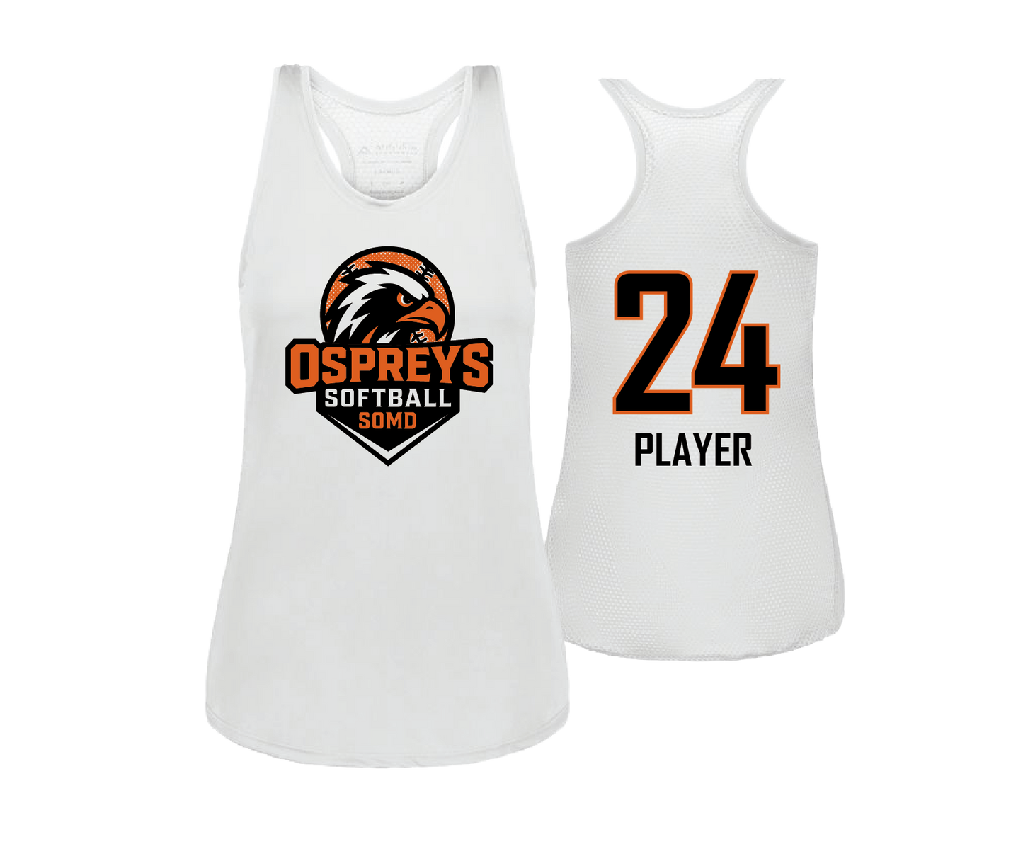 SOMD Ospreys - 2025 - DTF | Women's Performance Racerback