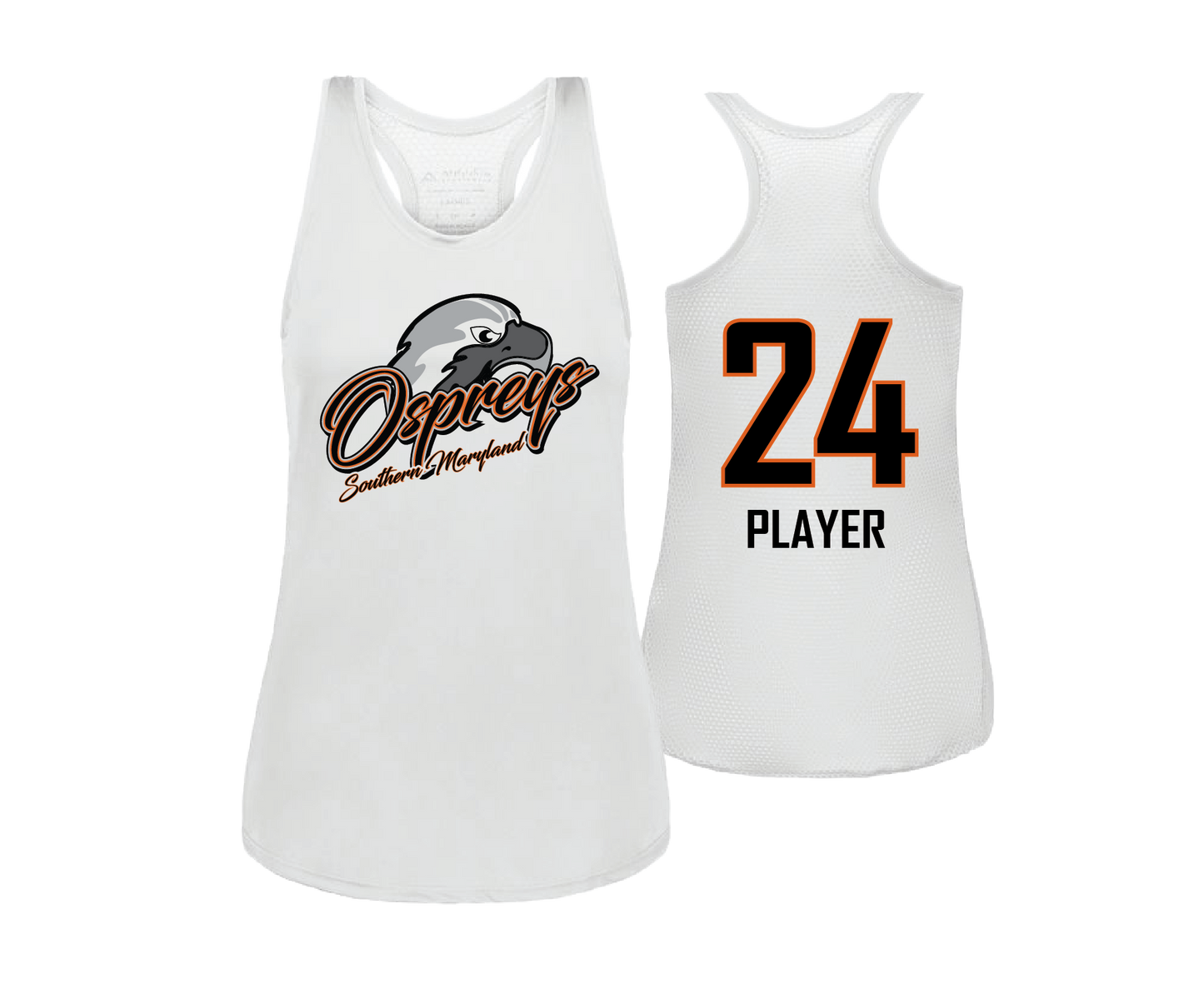 SOMD Ospreys - DTF | Women's Performance Racerback