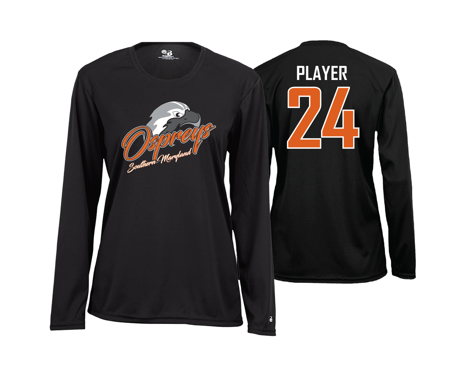 SOMD Ospreys - DTF | Women's Long Sleeve Performance Tee
