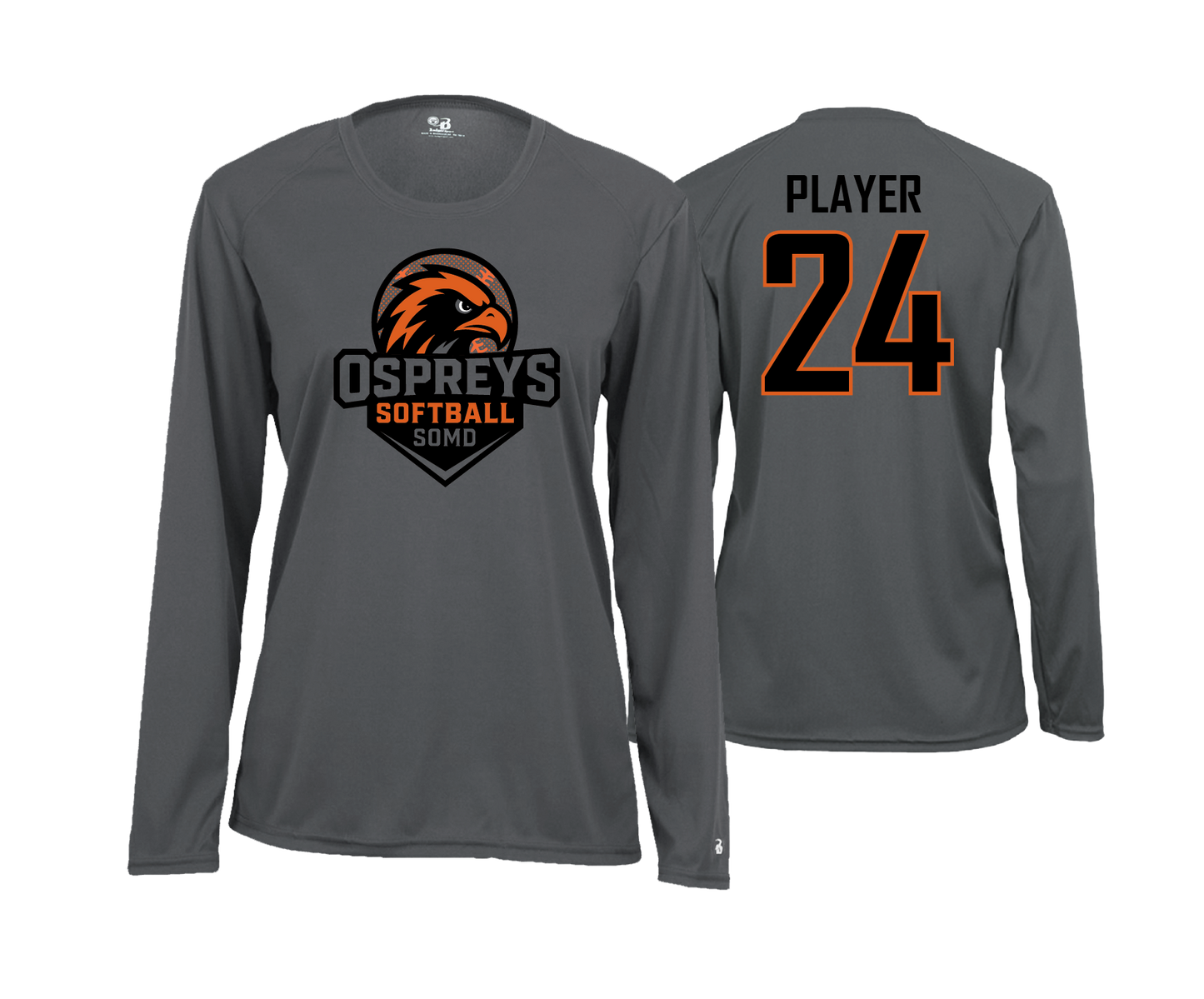 SOMD Ospreys - 2025 - DTF | Women's Long Sleeve Performance Tee
