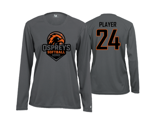 SOMD Ospreys - 2025 - DTF | Women's Long Sleeve Performance Tee