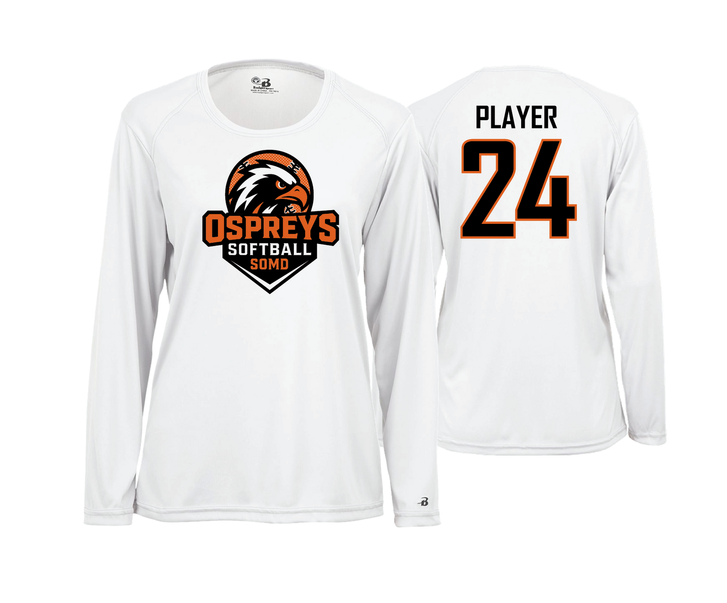 SOMD Ospreys - 2025 - DTF | Women's Long Sleeve Performance Tee