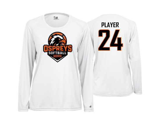 SOMD Ospreys - 2025 - DTF | Women's Long Sleeve Performance Tee