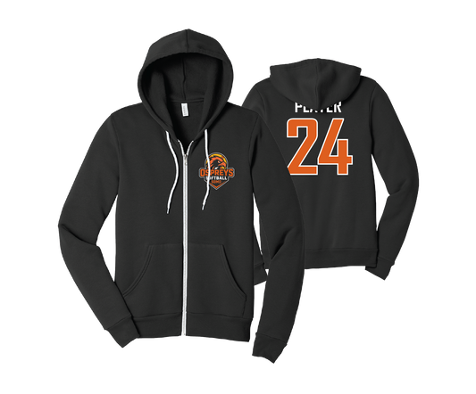 SOMD Ospreys - DTF | BELLA+CANVAS® Unisex Fleece Zip Up Hoodie