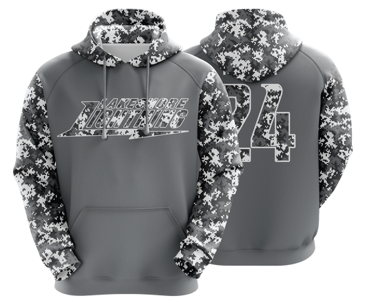 Lakeshore Lightning - Grey Digi Camo - FDS | Unisex Hoodie