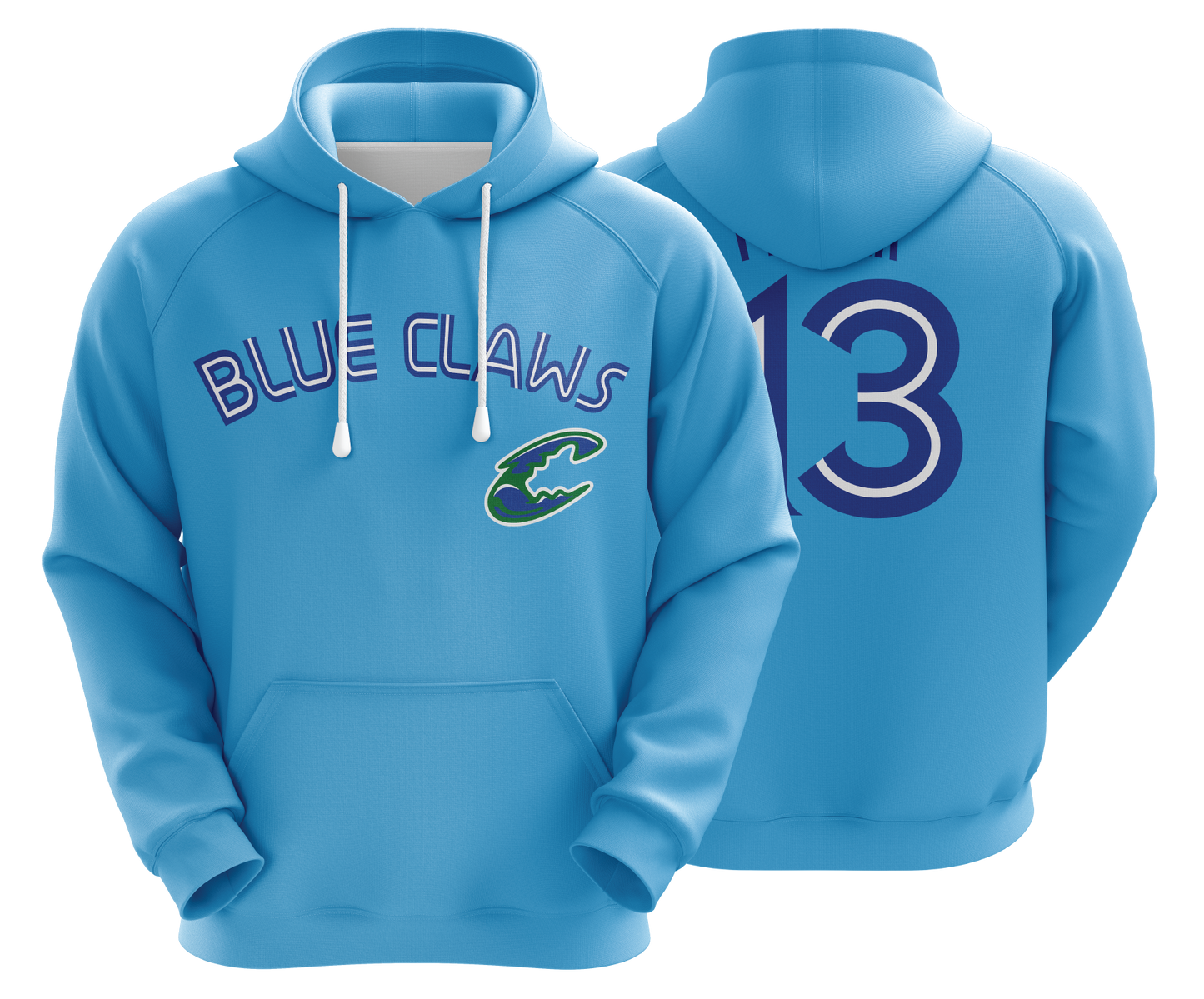 Chesapeake Blue Claws - BLUE - FDS | Unisex Hoodie