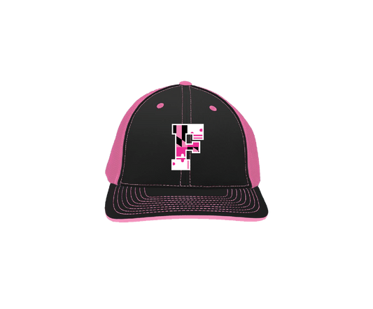 Finksburg Baseball - PINK - Fitted Trucker