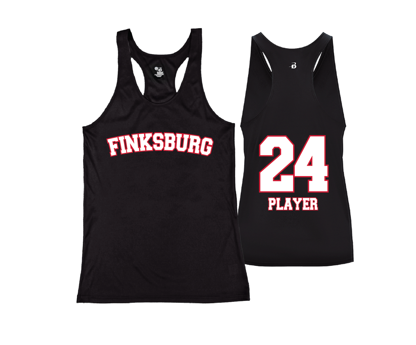 Finksburg Baseball - DTF | Women's Performance Racerback