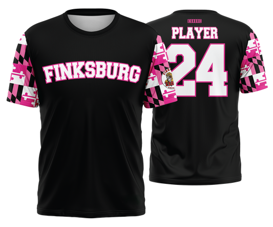 Finksburg Baseball - Pink - FDS | Unisex Short Sleeve Jersey