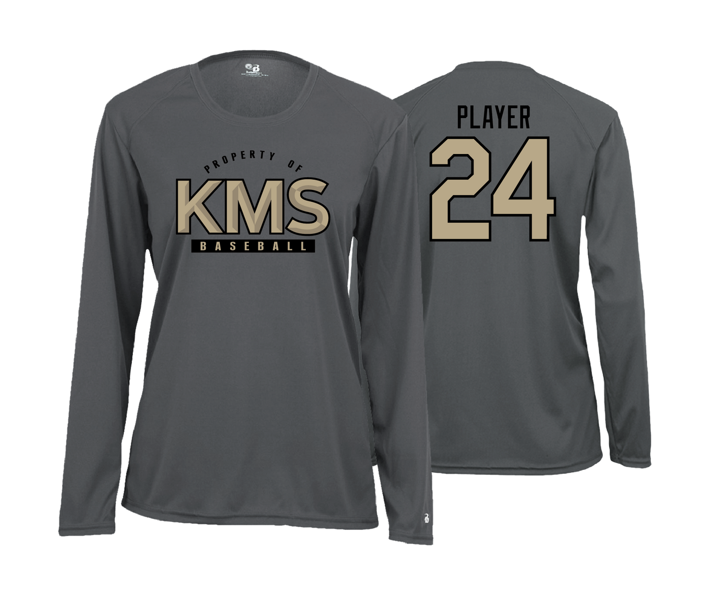 KMS - DTF | Women's Long Sleeve Performance Tee