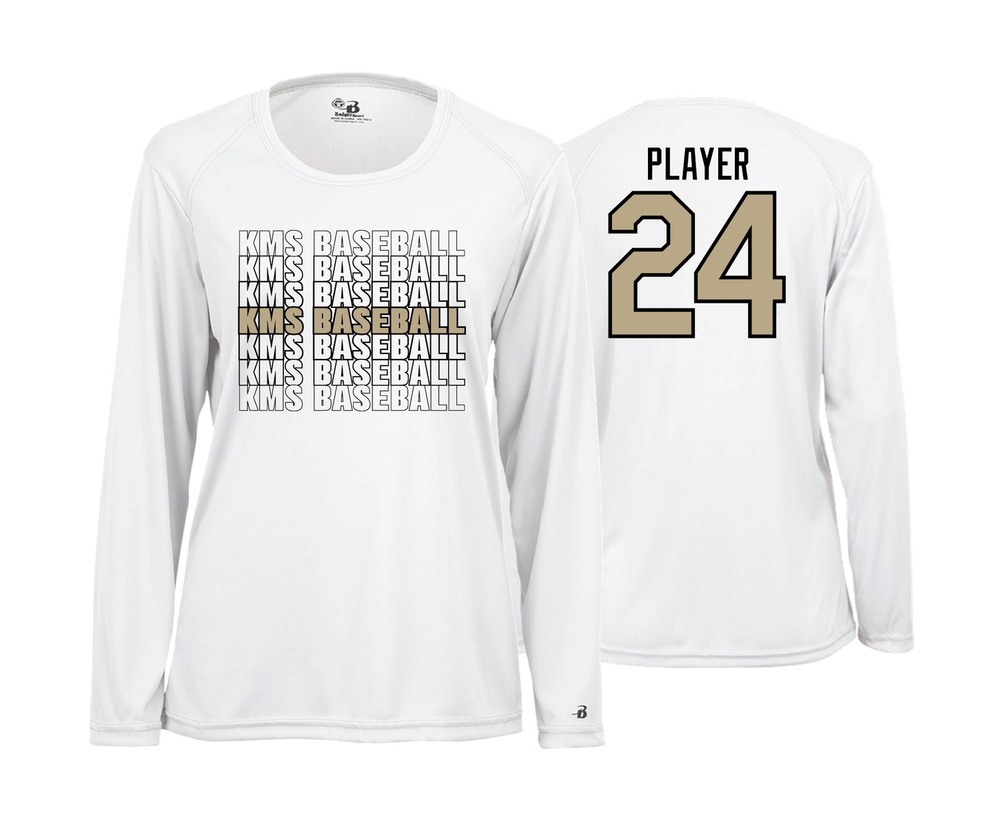 KMS - DTF | Women's Long Sleeve Performance Tee