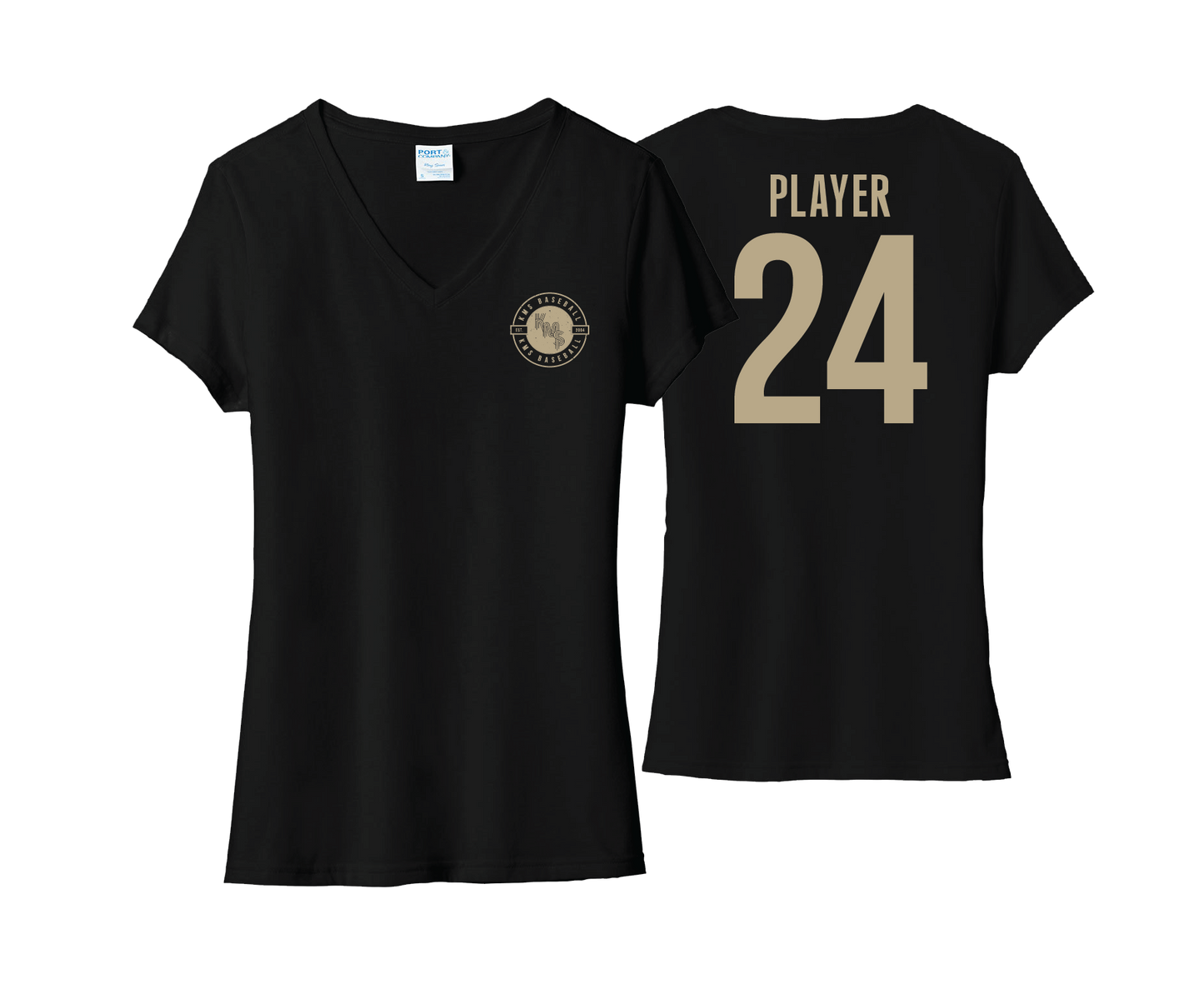 KMS-Short Sleeve Cotton Tees (Women)