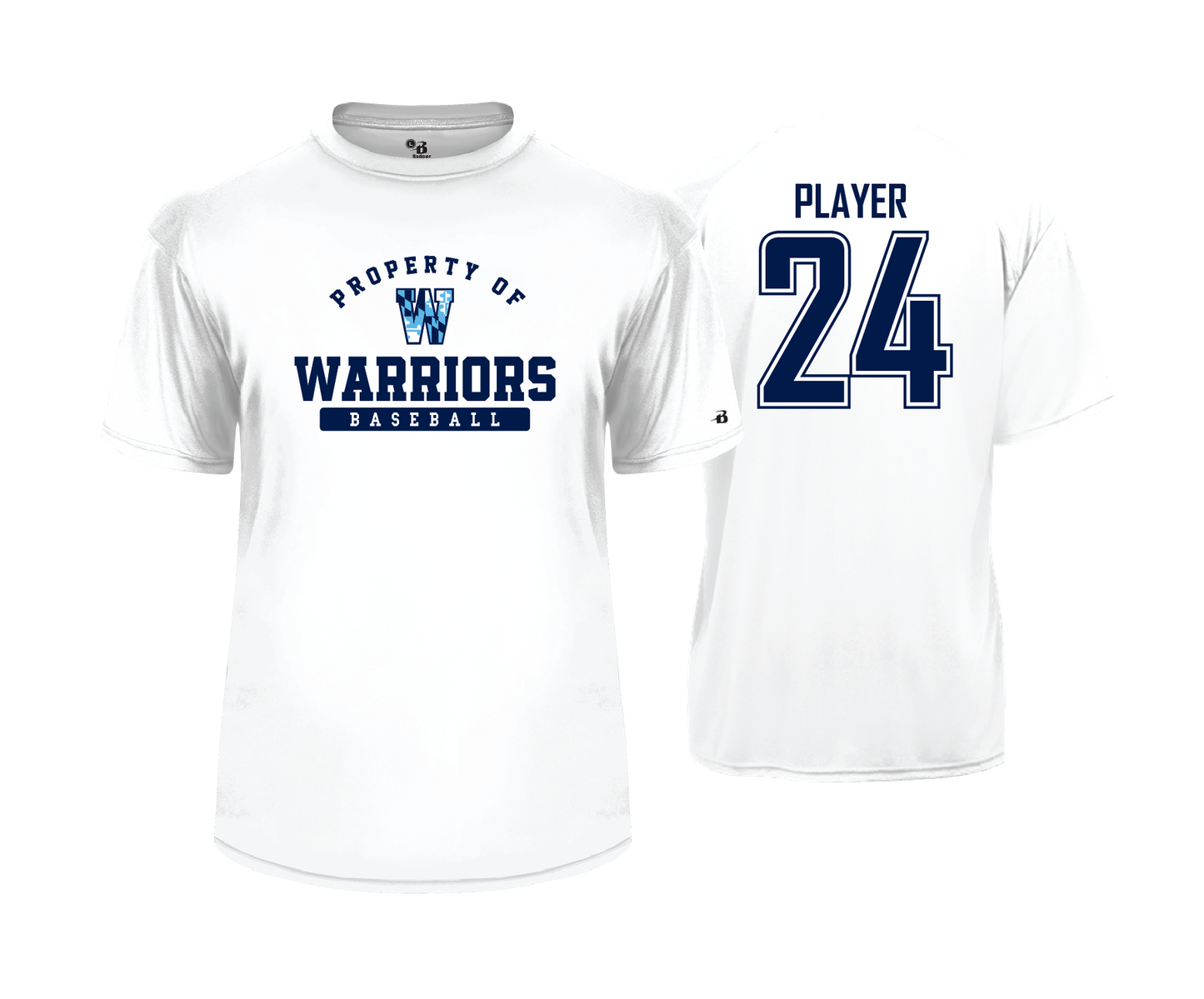 Warriors BCCC - 2025 - DTF | Unisex Short Sleeve Performance Tee