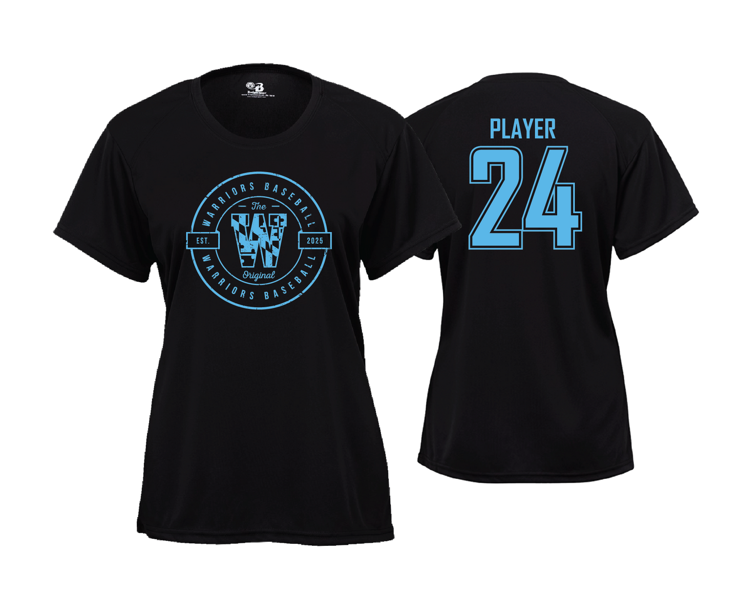 Warriors BCCC - DTF | Women's Short Sleeve Performance Tee