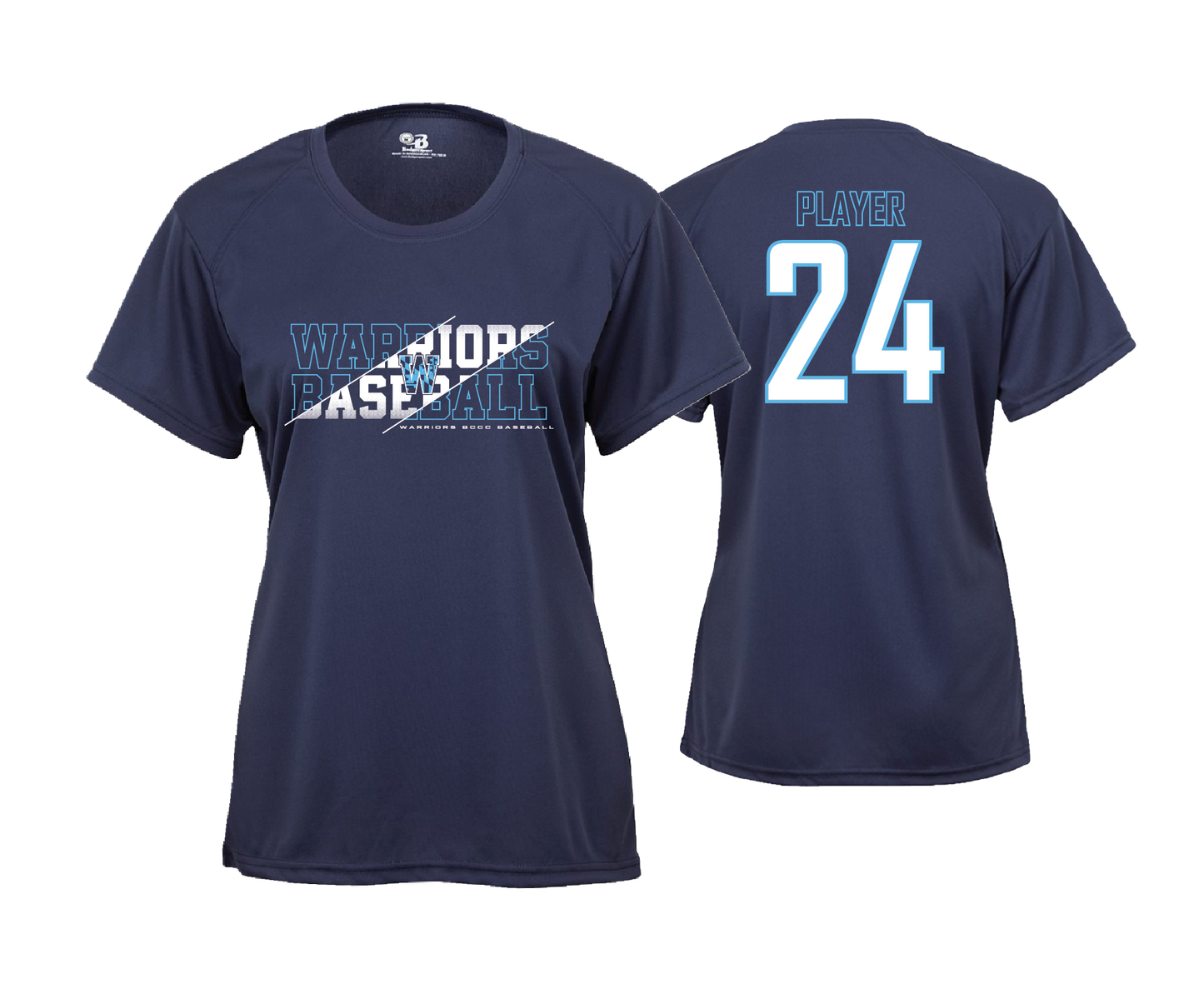 Warriors BCCC - DTF | Women's Short Sleeve Performance Tee