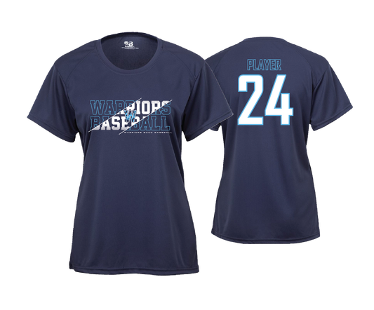 Warriors BCCC - DTF | Women's Short Sleeve Performance Tee
