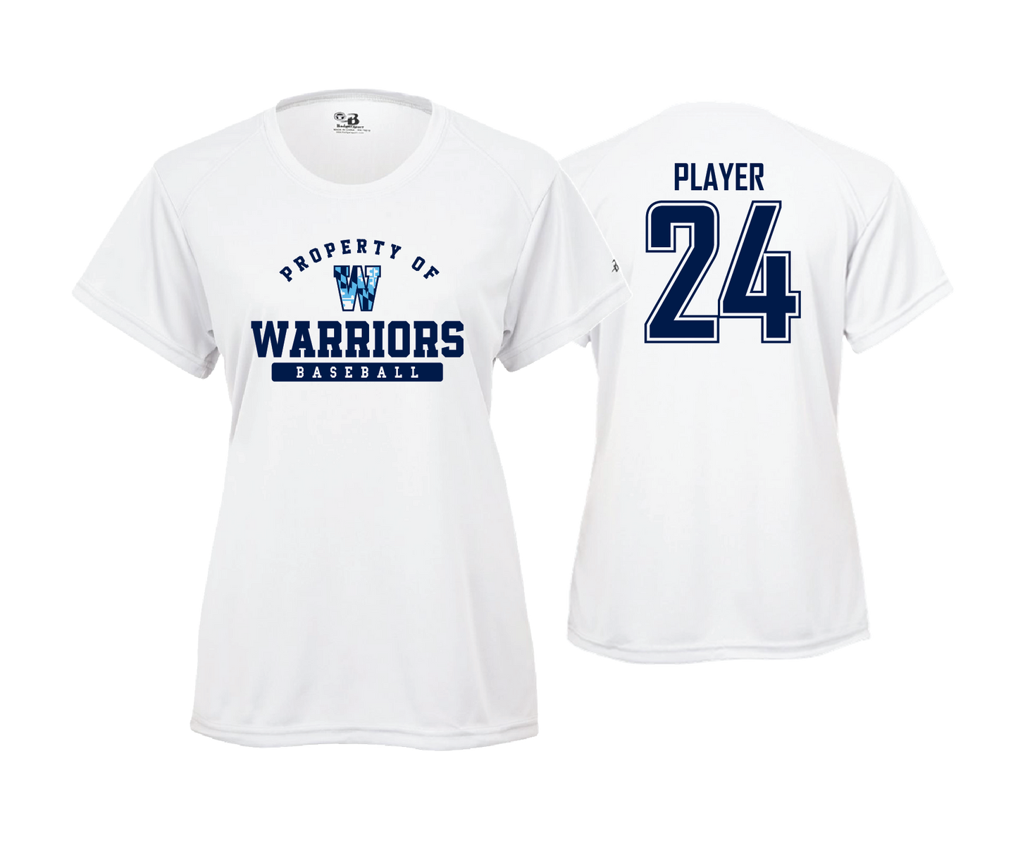 Warriors BCCC - DTF | Women's Short Sleeve Performance Tee