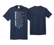 Warriors BCCC - NAVY - DTF | Unisex Short Sleeve Cotton Tee