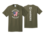 Warriors BCCC - MILITARY - DTF | Unisex Short Sleeve Cotton Tee