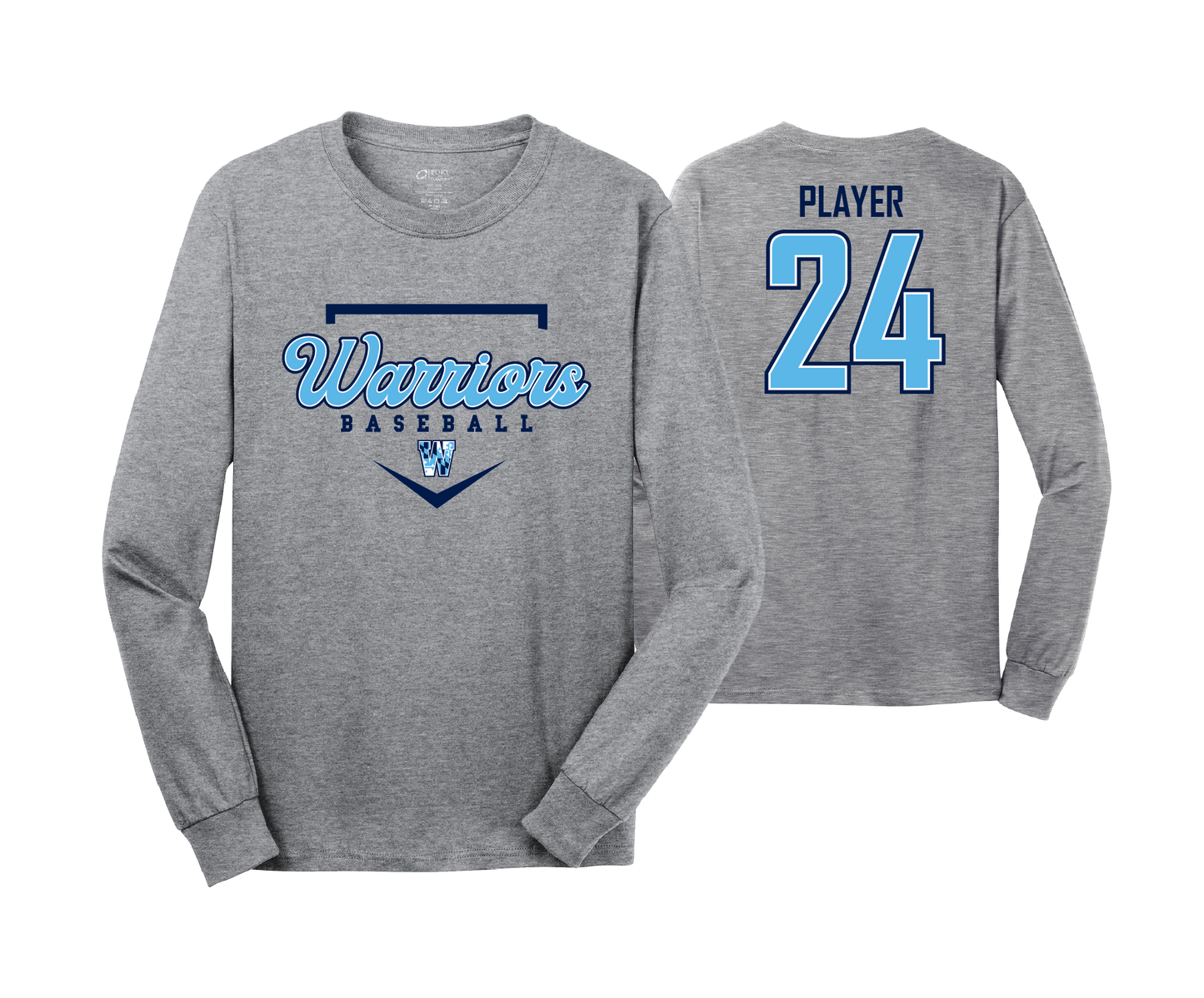 Warriors BCCC - DTF | Unisex Long Sleeve Cotton Tee