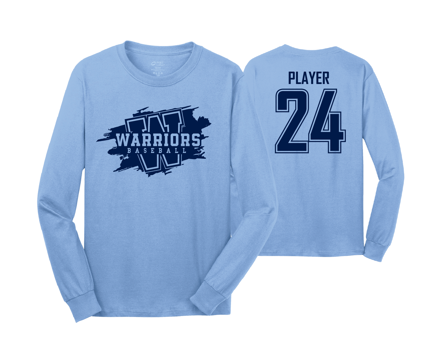 Warriors BCCC - DTF | Unisex Long Sleeve Cotton Tee