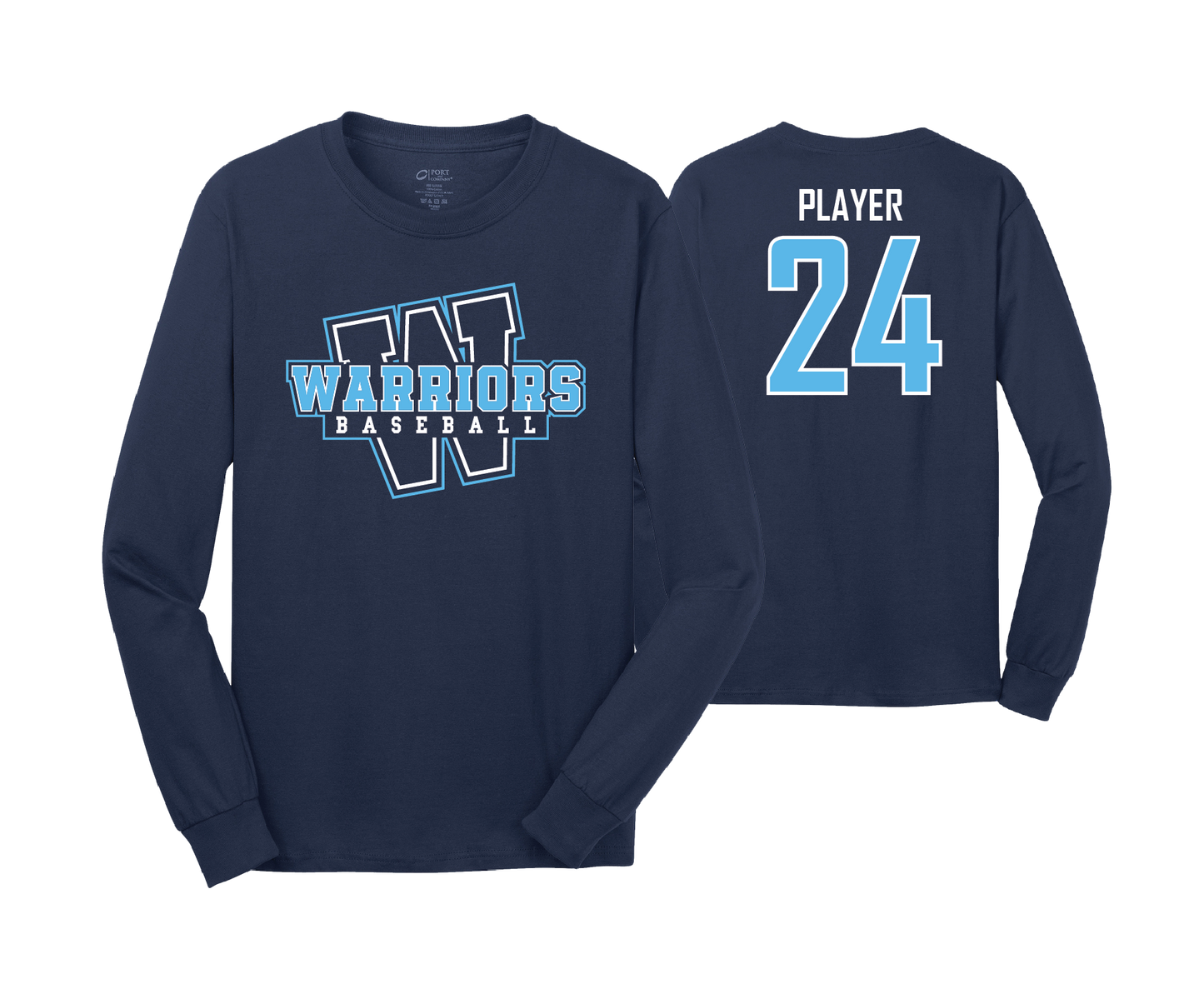 Warriors BCCC - DTF | Unisex Long Sleeve Cotton Tee