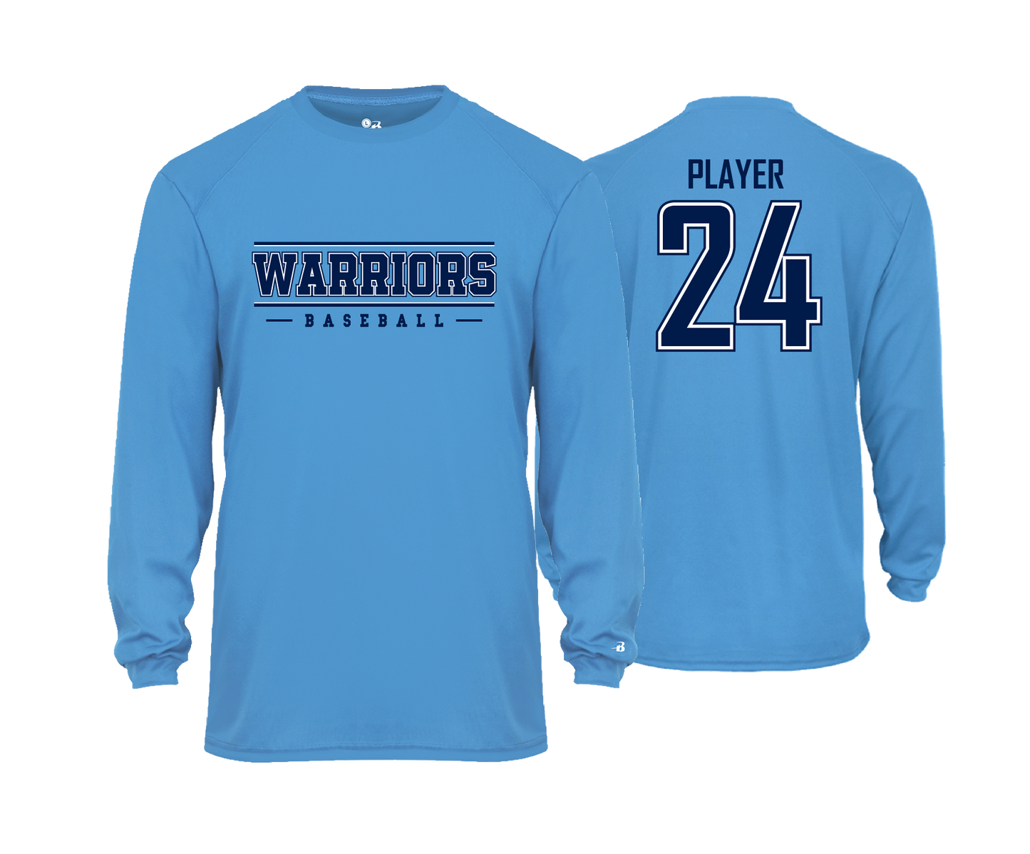 Warriors BCCC - 2025 - DTF | Unisex Long Sleeve Performance Tee