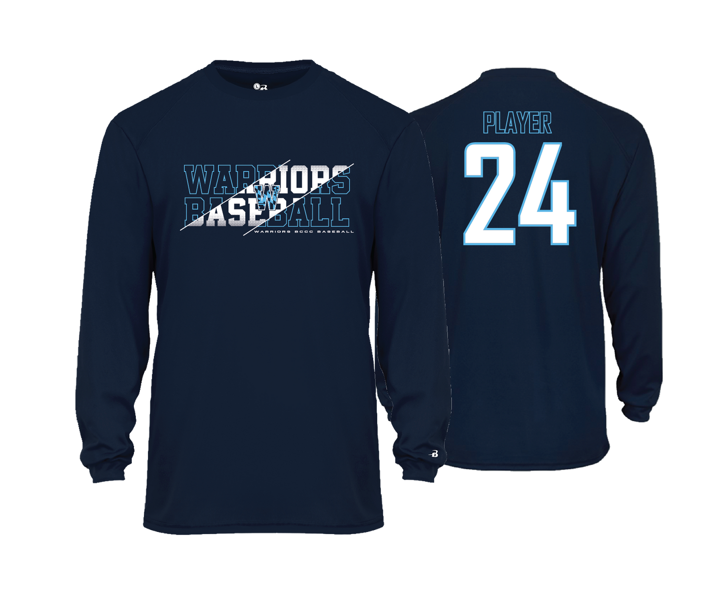 Warriors BCCC - 2025 - DTF | Unisex Long Sleeve Performance Tee
