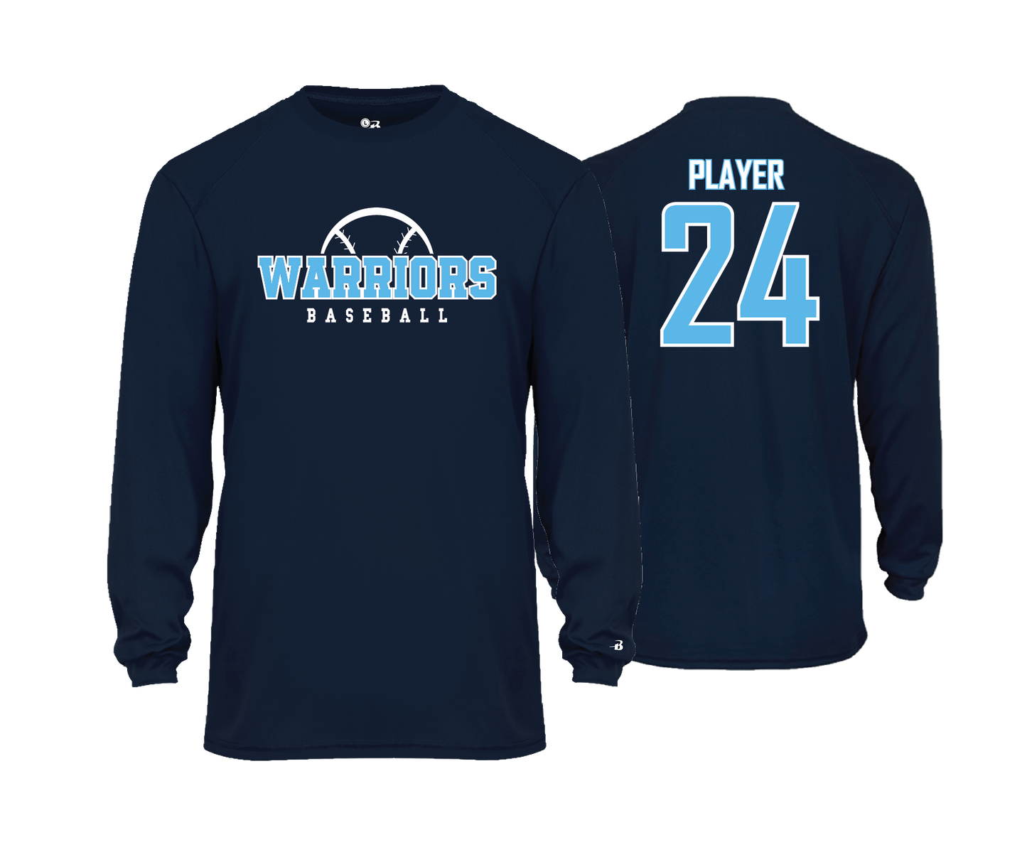 Warriors BCCC - 2022 - DTF | Unisex Long Sleeve Performance Tee