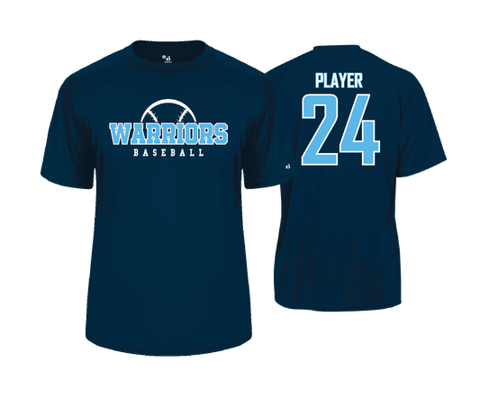 Warriors BCCC - 2022 - DTF | Unisex Short Sleeve Performance Tee