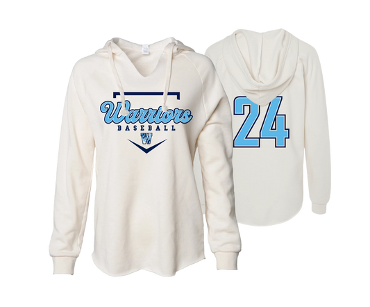 Warriors BCCC - DTF | Women's Wave Wash Hoodie