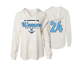 Warriors BCCC - DTF | Women's Wave Wash Hoodie