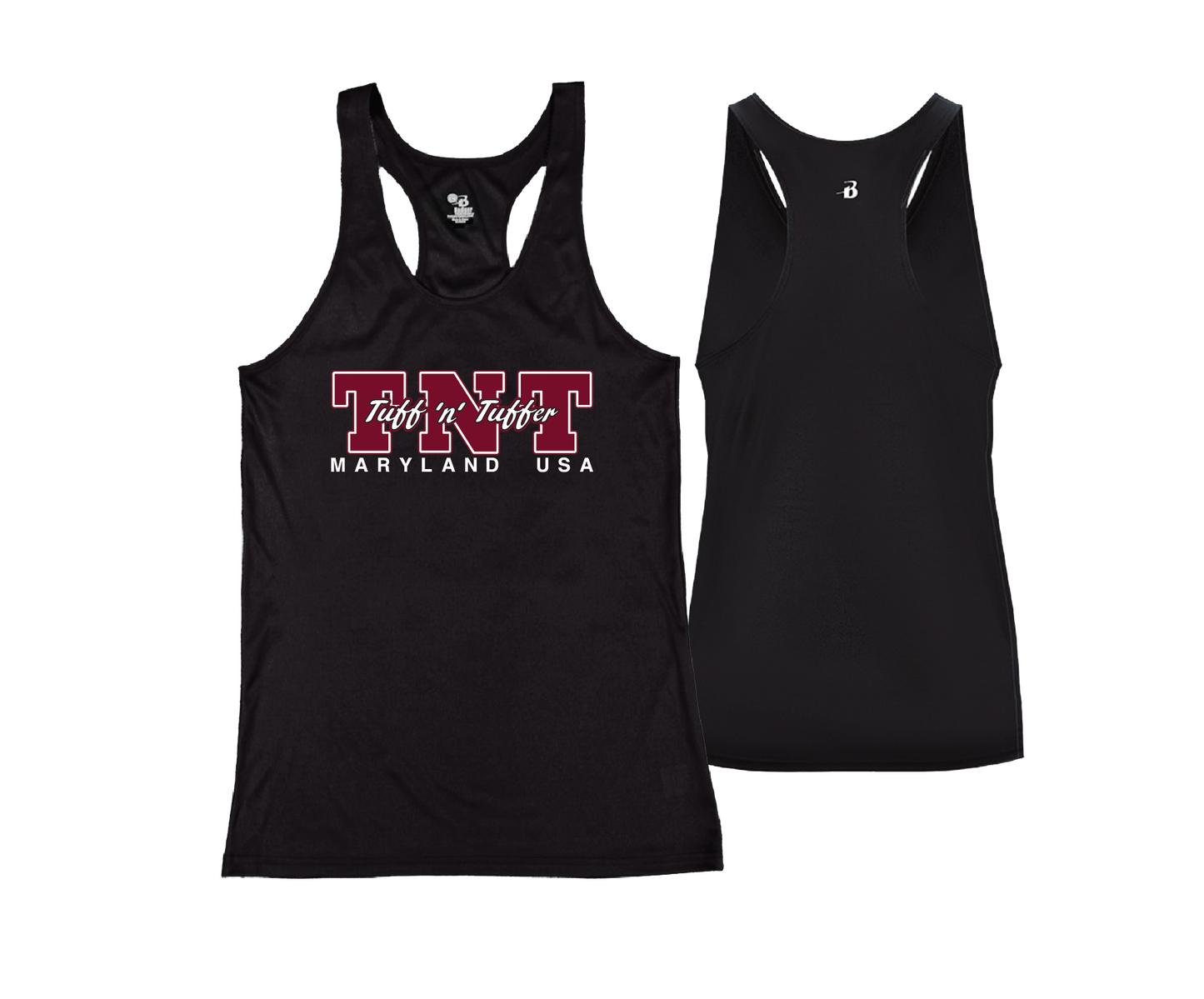 TNT -  DTF | Women's Performance Racerback