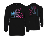 Lady Black Sox - DTF | Unisex Long Sleeve Performance Tee