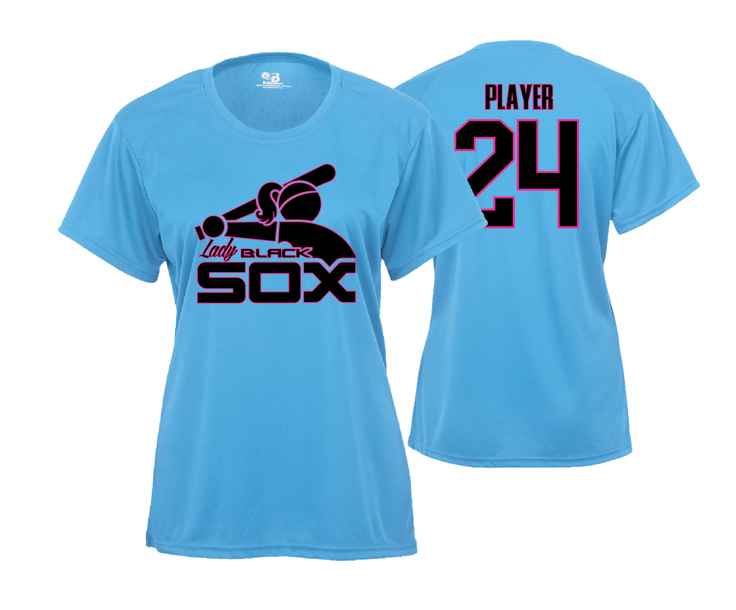 Lady Black Sox - DTF | Women's Short Sleeve Performance Tee