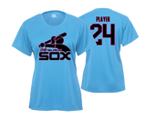 Lady Black Sox - DTF | Women's Short Sleeve Performance Tee
