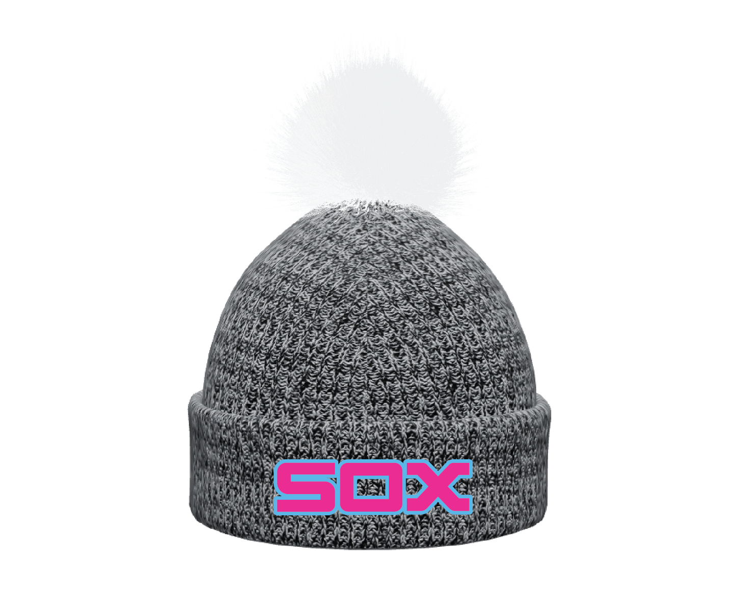 Lady Black Sox - Pom Beanie