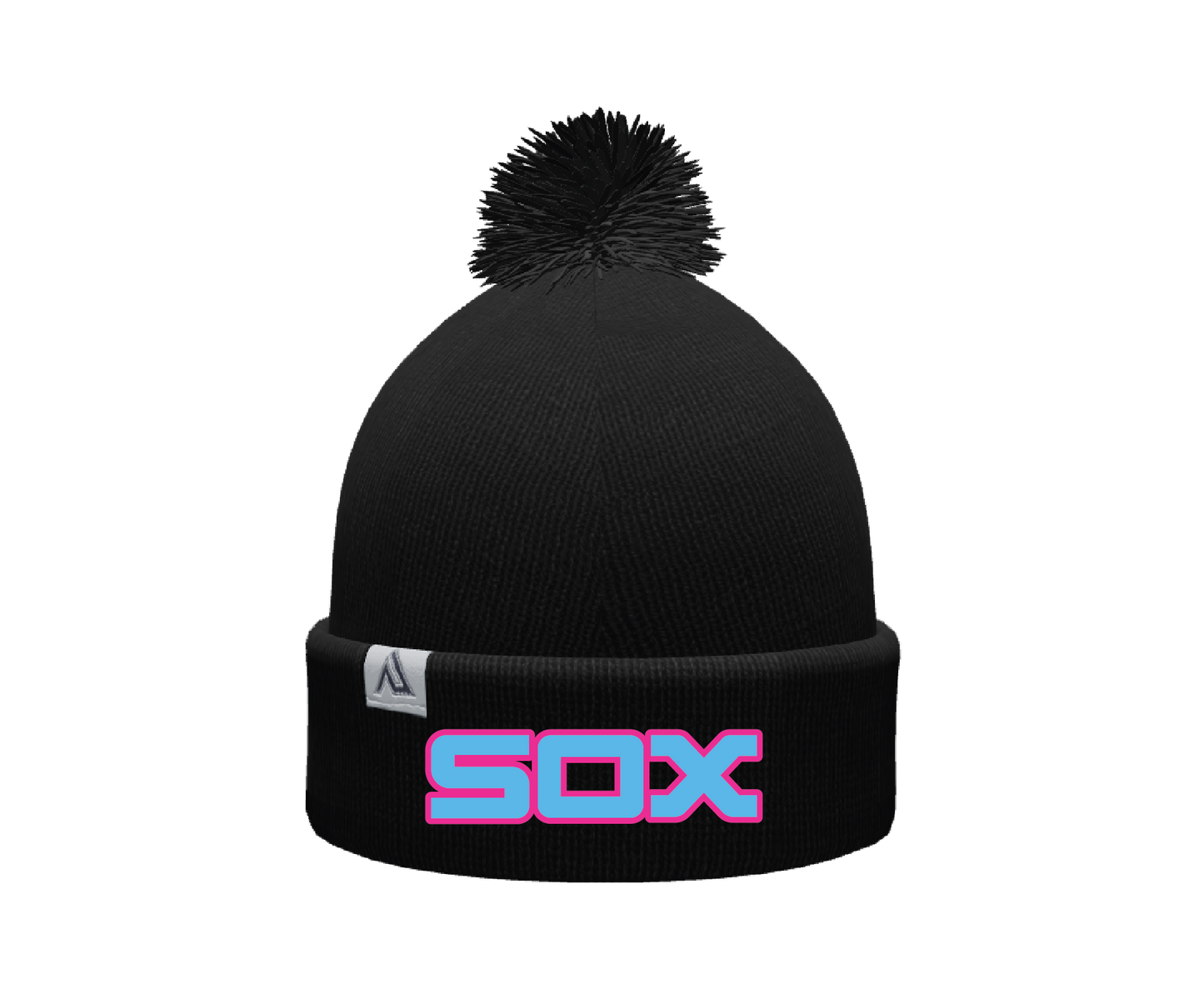Lady Black Sox - Pom Beanie