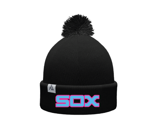 Lady Black Sox - Pom Beanie