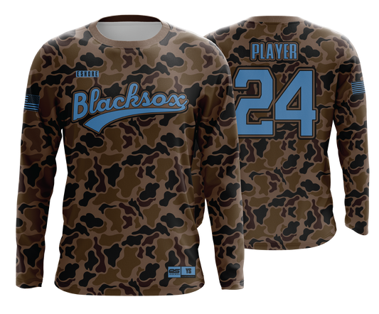 Lady Black Sox - DUCK CAMO - FDS | Long Sleeve Jersey