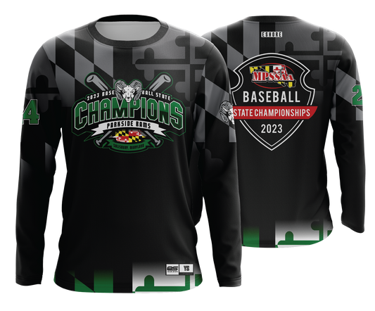 Parkside High School - Baseball Championship - FDS | Unisex Long Sleeve Jersey