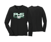 Parkside High School - BASEBALL - Black - DTF | Women's Long Sleeve Cotton Tee