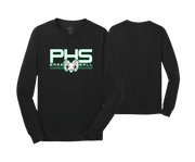 Parkside High School - BASEBALL - Black - DTF | Unisex Long Sleeve Cotton Tee