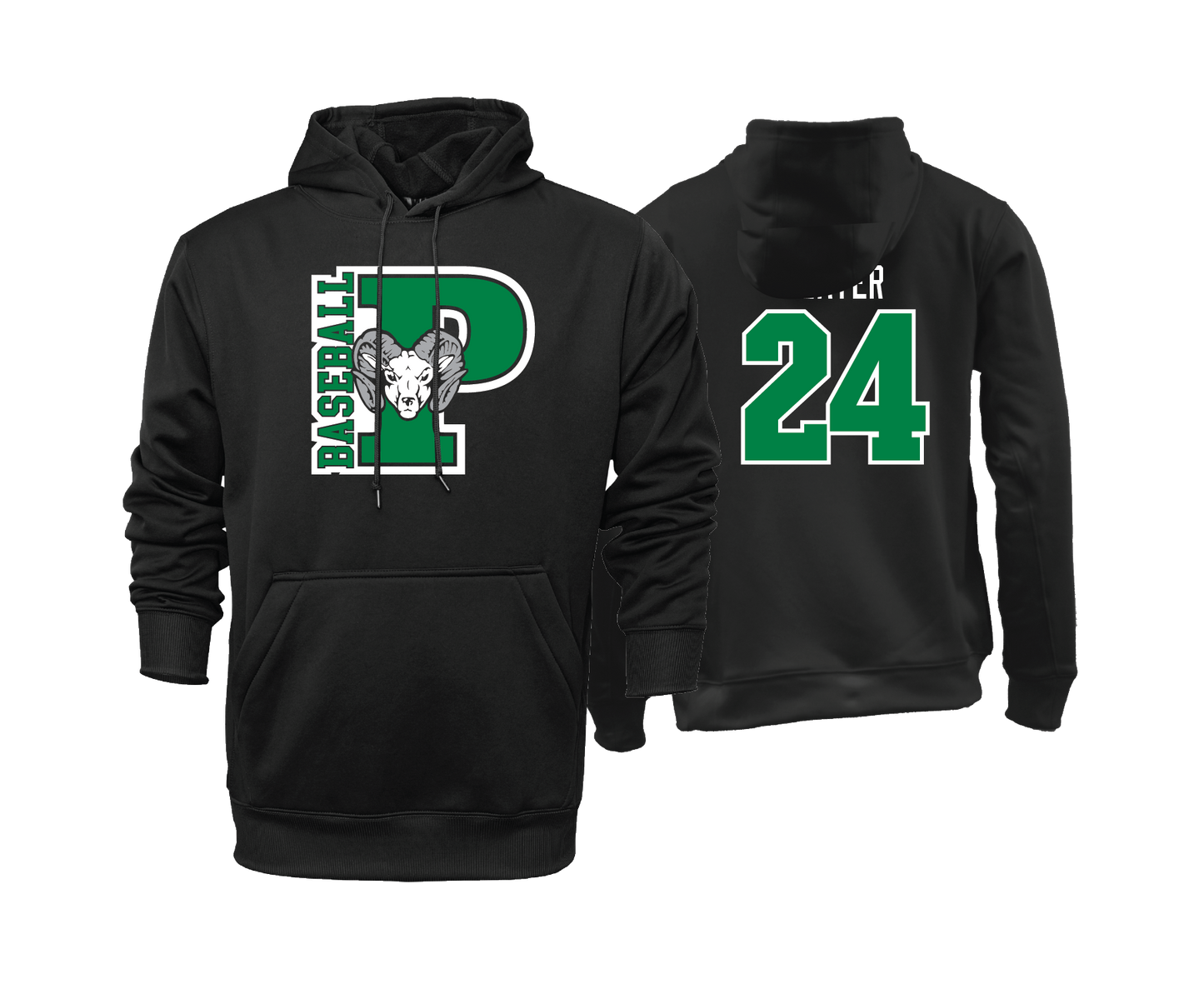 Parkside High School - BASEBALL - DTF | Unisex Hoodie